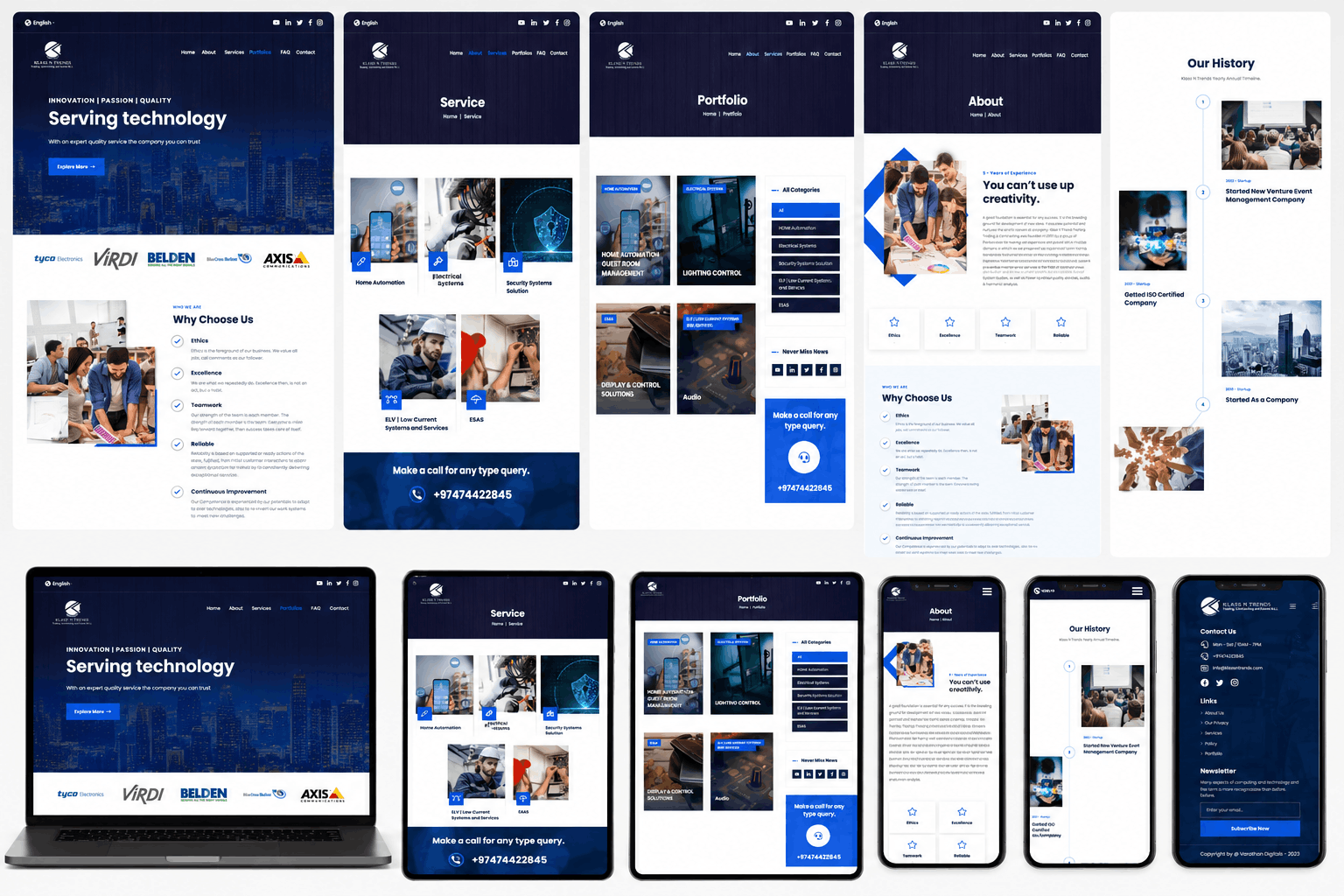 Lead generation- enquiry forms, WhatsApp integration, and CTA buttons were strategically placed